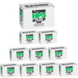 Ilford 1574577 HP5 Plus Black And White Print Film 35 Mm Iso 400 36 Exposures Pack Of 10