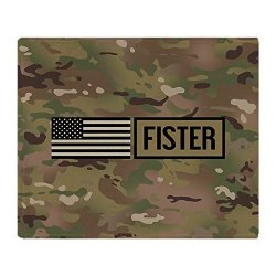 Cafepress U.s. Army: Fister Camo Soft Fleece Throw Blanket 50"X60" Stadium Blanket
