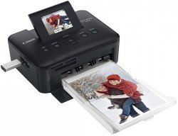 OA機器 Canon CP800(BK) Deals on Canon Selphy CP800 Black Compact Photo Printer 4350B001