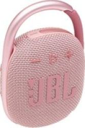 JBL Clip 4 Waterproof Bluetooth Portable Speaker Pink