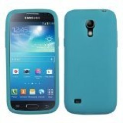 Mybat Solid Skin Cover For Samsung Galaxy S4 MINI - Retail Packaging - Teal