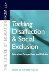 Tackling Student Disaffection and Social Exclusion