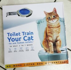 Toilet Train Your Cat effective In 2-7 Weeks