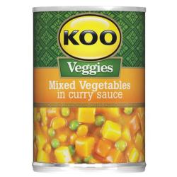 Koo Mixed Veg In Curry Sauce 410 G