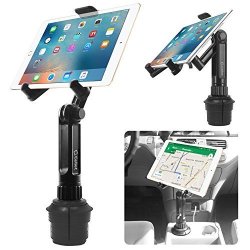 Cup Holder Tablet Mount Tablet Car Cradle Holder Made By Cellet Compatible For Ipad Pro air 2019 MINI Ipad 9.7 Samsung Galaxy Tab S5E S4 S3