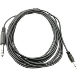 Aux Audio 3.5MM Jack To 6.3MM Convert Cable - 5METER