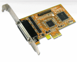 Sunix Mio5499a 4x Rs-232 + 1x Parallel Pci-e Card