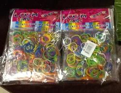 Rainbow Loom Bands - Make Your Own Bracelets - Mixed Colors