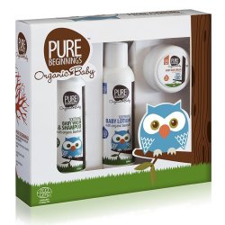 Pure Beginnings Organic Baby Gift Set