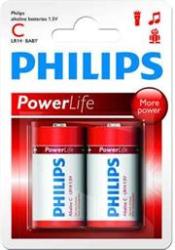 Philips Powerlife Battery LR14P2B 2 X Type C