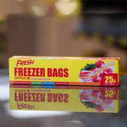 Fresha Zipper Freezer Bag Large