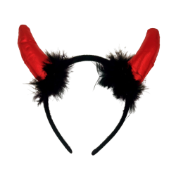 Red Devil Horns Pack Of 12