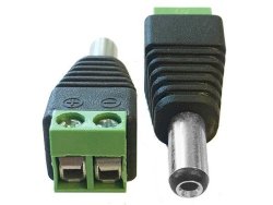 Dc Terminal To 2.1MM Jack Adapter Cctv
