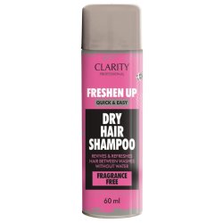 Dry Hair Shampoo 60ML Clarity - Fragrance Free