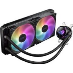 Asus Rog Strix Lc II 280 All-in-one Liquid Cpu Cooler With Aura Sync Black