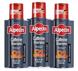 Alpecin C1 Caffeine Shampoo 8.45 Fl Oz Pack Of 3 Caffeine Shampoo Cleanses The Scalp To Promote Natural Hair Growth Leaves Hair Feeling Thicker And Stronger