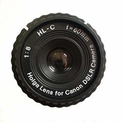 Holga Hl-c 60MM F 8 Lens For Canon Dslr Camera Black