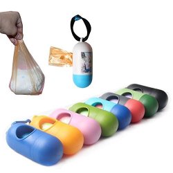 Chinatera Diaper Nappy Bag Dispenser Portable Holder For Disposable Garbage Refill Bags Color Random