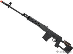 A&K Svd Dragunov Bolt Action Sniper Rifle -stealth Black