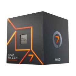 AMD Ryzen 7 7700 5NM Skt AM5 Cpu 8 Core 16 Thread Base Clock 3.8GHZ 32MB Cache Radeon Graphics Wraith Prism Cooler