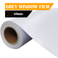 Grey Window Film Frosted sandblasted 80MIC 1 22M X Per Running Meter Or Roll