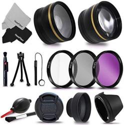Essential 58MM Accessory Kit For Canon Eos Rebel T5I T4I T3I T2I T1I Xti Xt SL1 Xsi Eos 700D 650D 600D 55D Dslr Cameras