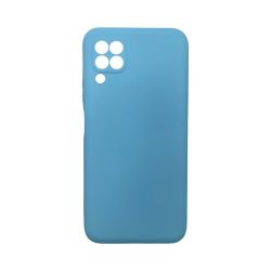 Silicone Protective Camera Cut-out Case - Huawei P40 Lite - Light Blue