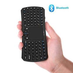 Dasuy 2.4GHz Mini Wireless Keyboard with Touchpad Mouse Combo Handheld 92 Keys Rechargable Remote Keyboard for Windows//Android//Google//Smart TV//PS3//PC//PAD