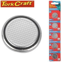 Tork Craft CR2430 3V Lithium Coin Battery X5 Pack Moq 20 BATCR2430-5