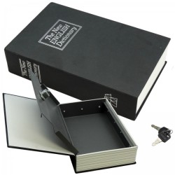 Book Safe Dictionary Small - Black
