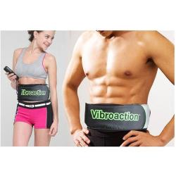 Vibro Action Body Wrap Electric Slimming Massager Belt Tone Relax Vibrating Fat Burning Weight Loss
