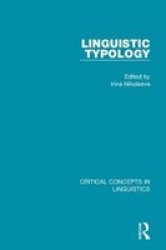 Linguistic Typology Hardcover