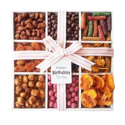 Birthday Nuts And Dried Fruit Snack Platter