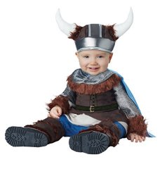 California Costumes Baby Boys' Lil' Viking Infant Brown silver 12 To 18 Months