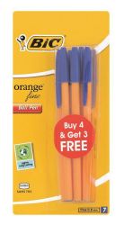 BIC Orange Fine 4+3 Blue Ink