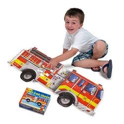 Deals On Melissa Doug Giant Fire Truck Floor Puzzle Compare