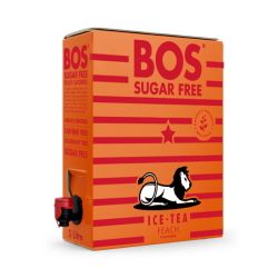 BOS - Sugar-free Peach Ice Tea Dispenser Box 3L
