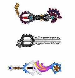 Funko Disney Kingdom Hearts 3 Pack Exclusive MINI Figures Keyblade Void Gear Shooting Star Braveheart