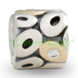 Silver Plated Bead Fits Most European Charm Bracelets