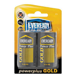EVEREADY D - 2 Pack Power Plus Gold D 2 Pack