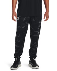 Men's Ua Sportstyle Tricot Printed Joggers - Black XL