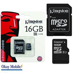Original Kingston Microsd Memory Card 16GB For Sony Xperia X Compact 16GB