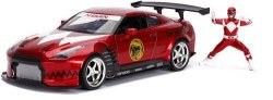 Jada Toys - 1 24 2009 Nissan Gt-r With Red Ranger Figure