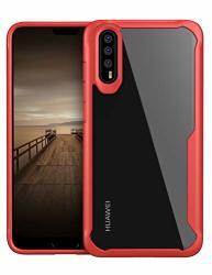 Huawei P20 Pro Case Kumwum Shockproof Cover Air Cushion Technology Heavy Duty Protection For P20 Pro Huawei P20 Pro Red