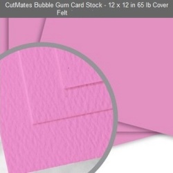 12x12" Cutmates - Bubblegum 5x Sheets While Stocks Last