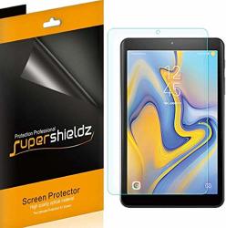 SUPERSHIELDZ 3-PACK For Samsung Galaxy Tab A 8.0 Inch 2018 SM-T387 Model Screen Protector High Definition Clear Shield + Lifetime Replacements Warranty