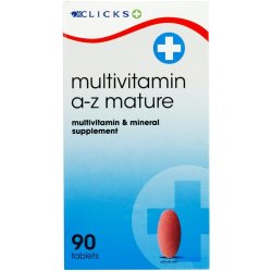 Clicks Multivitamin A-z Mature 90 Tablets