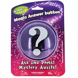 Magic Answer Button - Fortune Telling Novelty Toy Fun The Answers You Seek When The Button Speaks