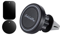 CabLabPro Air Vent Magnetic Phone Holder 360 Degrees Swivel Cell Phone Mount For Car - Universal Phone Stand For Iphone Samsung Htc LG