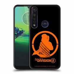 Official Tom Clancy's The Division 2 Female Agent Characters Hard Back Case Compatible For Motorola Moto G8 Plus